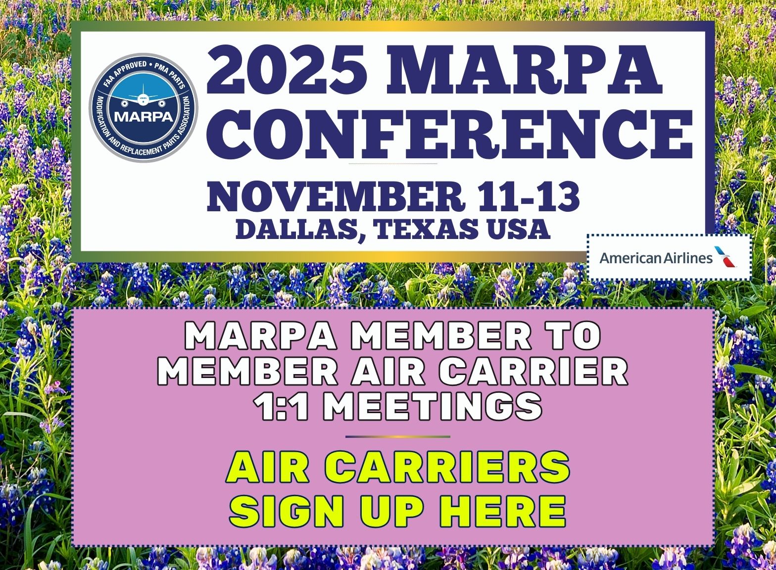 Air Carriers Sign Up Here